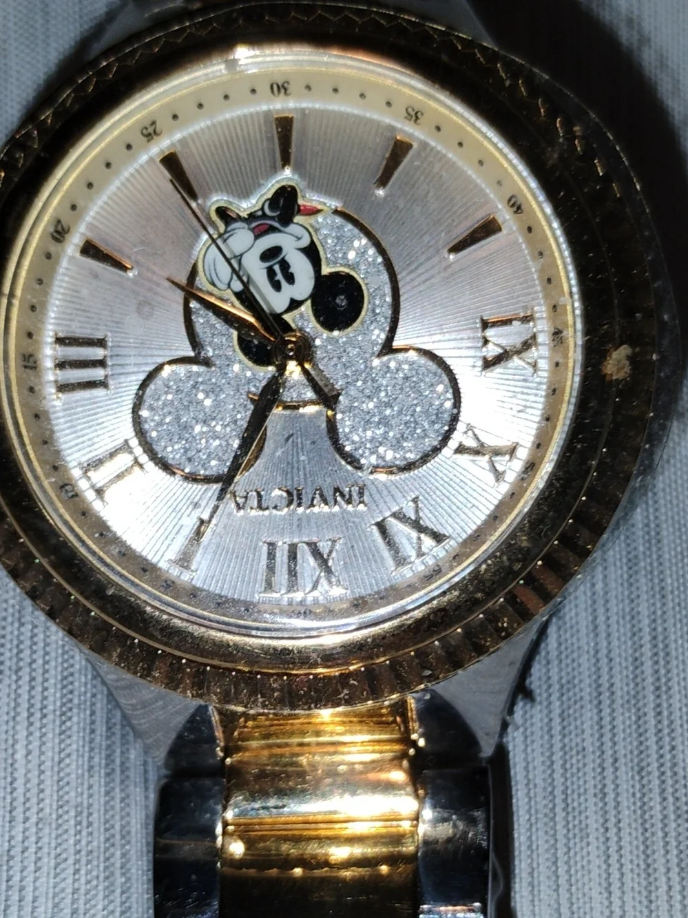 Invicta Gold-Tone Mickey Mouse Watch